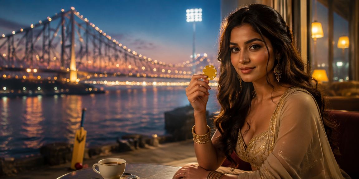 Player enjoying Teen Patti game during IPL in Kolkata